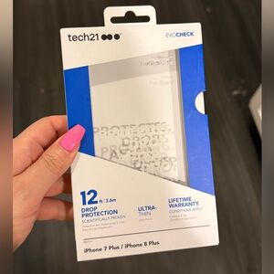 iPhone Case - Great For Drop Protection - Fits iPhone 7 or iPhone 8 Plus - NWT